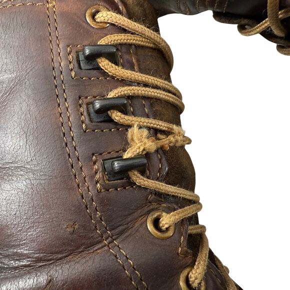 Ariat Heritage Lacer Kilte Roper Boot Men Size 9.5 EE WIDE Brown Leather Packer - Picture 10 of 12